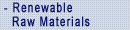 Renewable Raw Materials
